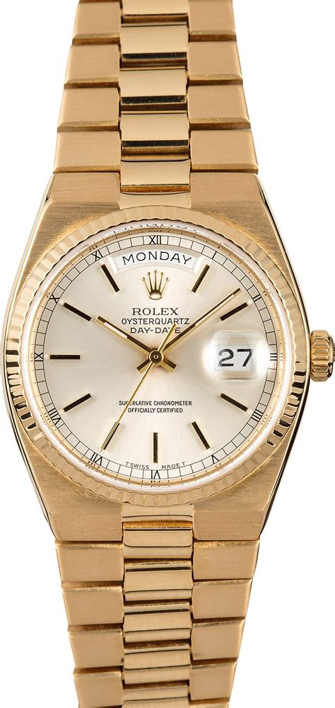 day date quartz watch rolex|rolex 19018.